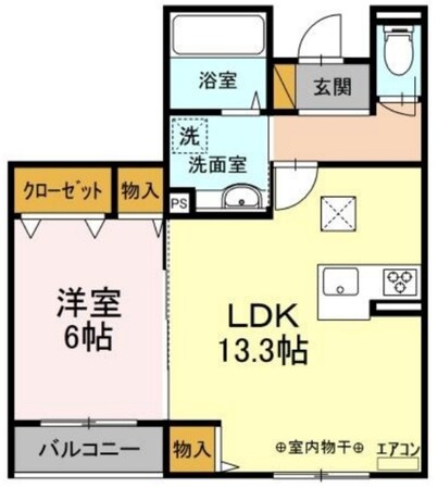 メゾンドールの物件間取画像